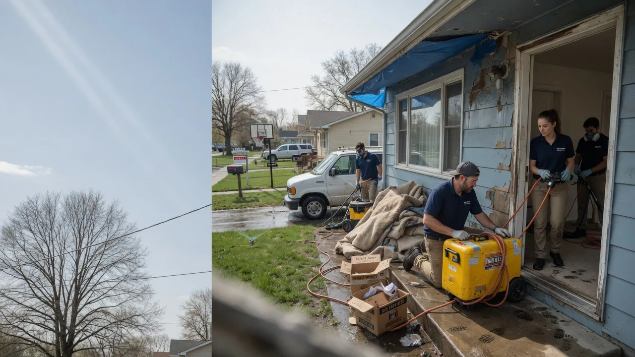Basement Flood Cleanup in Meridian, CA near me